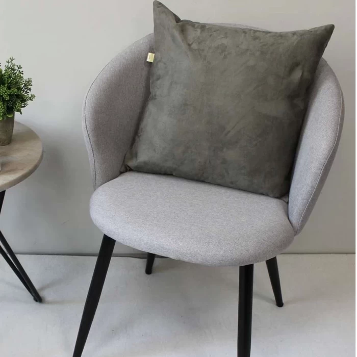 Подушка декоративная Matex  Luxury Обои серебро/серый 45х45