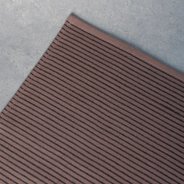 Полотенце махровое ТМ "ЦУМ" Полоска беж/кофе 50х70 см