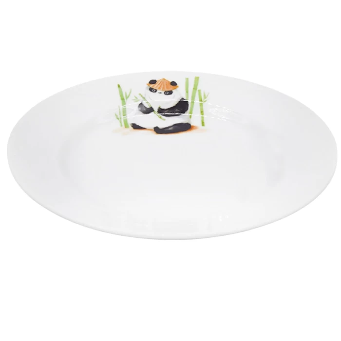 Тарелка мелкая Идиллия Кроха панда 20см арт.3с1112ф34