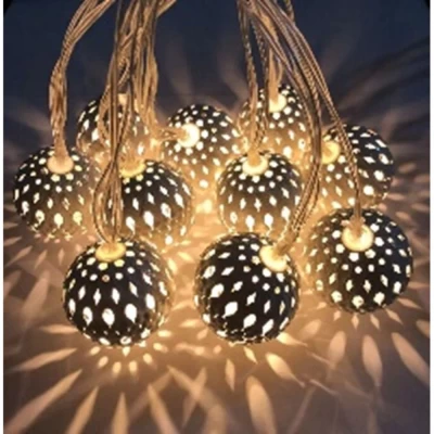 Гирлянда USB светодиодная теплый белый 3м