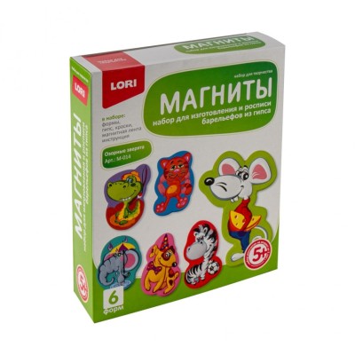 Фигурки на магнитах &quot;Озорные зверята&quot; Lori арт. М-014