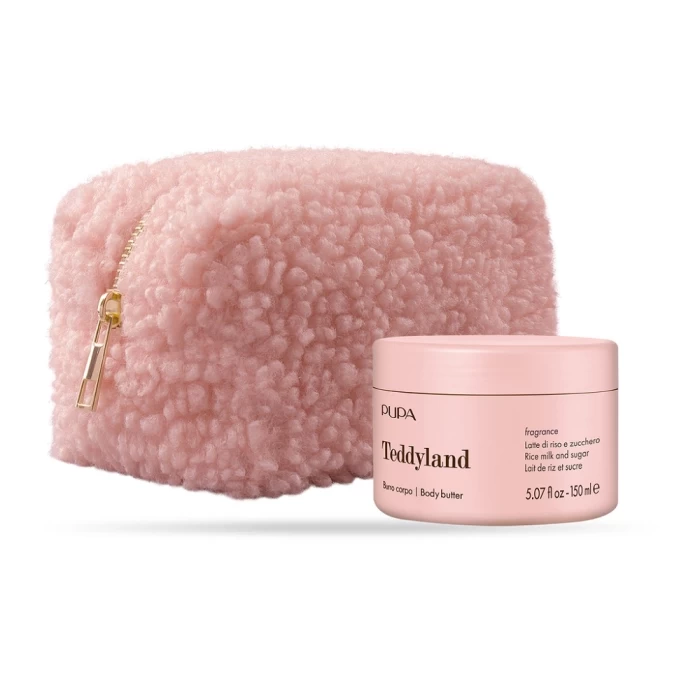 Набор для тела Pupa Teddyland Body Butter Рисовое молоко и сахар