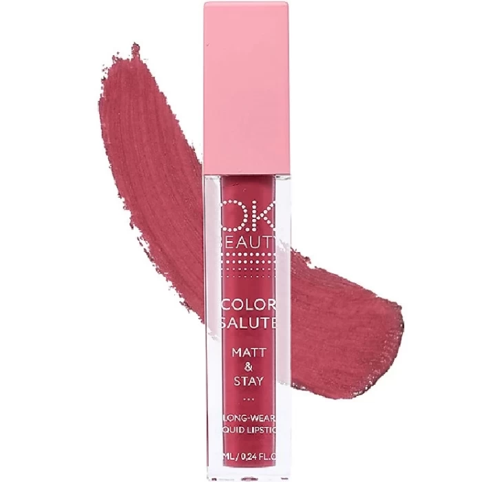 Жидкая матовая помада OK Beauty Color salute Matt&Stay
