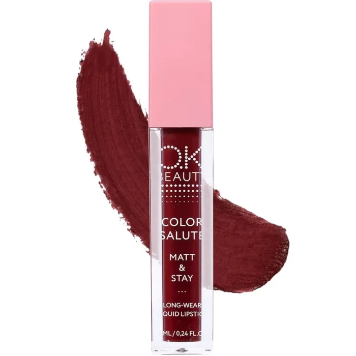 Жидкая матовая помада OK Beauty Color salute Matt&Stay