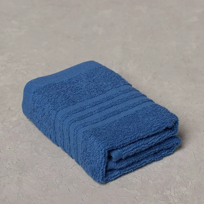 Полотенце махровое 03080 синее