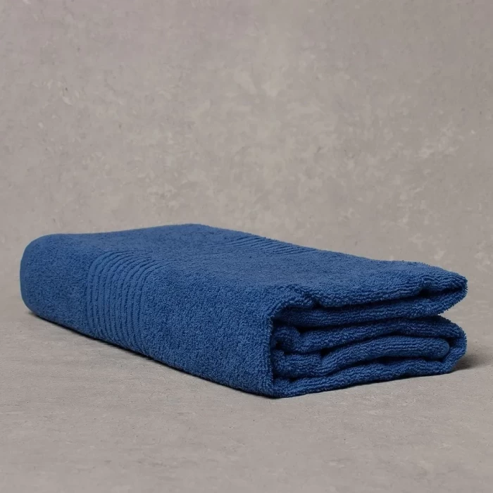 Полотенце махровое 03080 синее