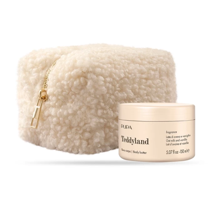 Набор для тела Pupa Teddyland Body Butter Oвсяное молоко и ваниль