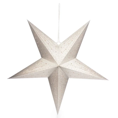 Украшение новогоднее звезда Ausini CHRT62024-057