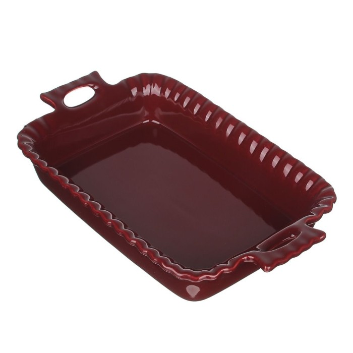 Форма для запекания и сервировки Millimi прямоугольная с ручками керамика