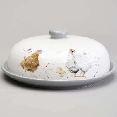 Блюдо для блинов Lefard Funny hens 358-2308