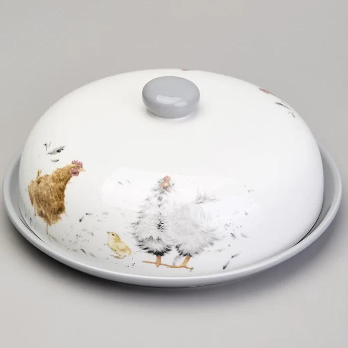 Блюдо для блинов Lefard Funny hens 358-2308