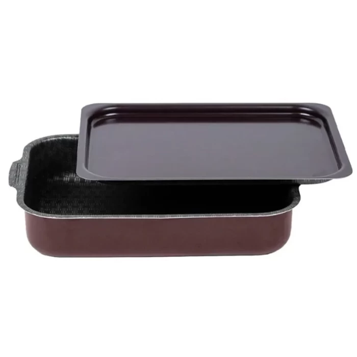 Противень Калитва Кружево с металлической крышкой 60633524