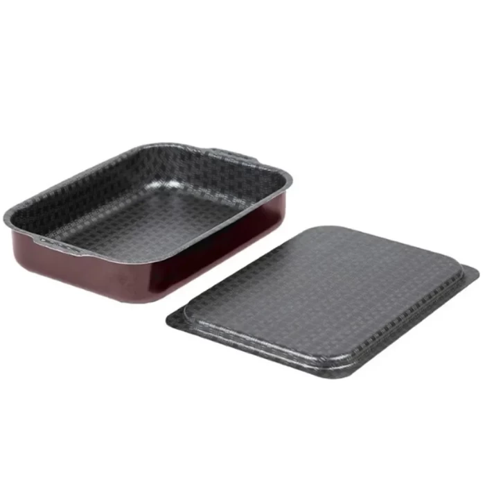 Противень Калитва Кружево с металлической крышкой 60633524