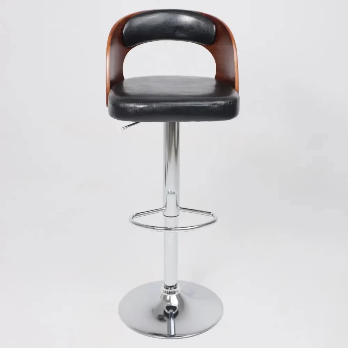 Стул барный AksHome BRUNO черный хром