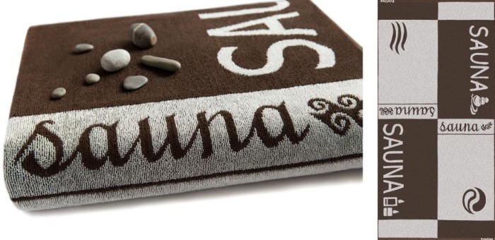 Полотенце махровое Privilea "Сауна" 50х90см