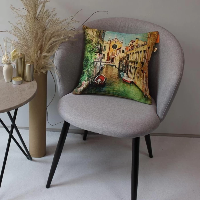 Подушка декоративная Matex Travel Моторки зеленый 38х38