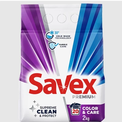 Стиральный порошок Savex Color&amp;Care Automat 2 кг