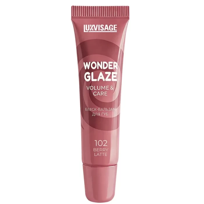 Блеск-бальзам для губ Luxvisage Wonder Glaze volume care