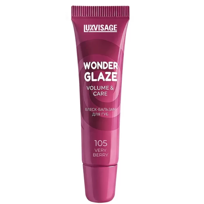 Блеск-бальзам для губ Luxvisage Wonder Glaze volume care