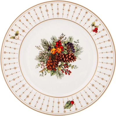 Тарелка закусочная Lefard Celebration 20,5см арт.85-1929