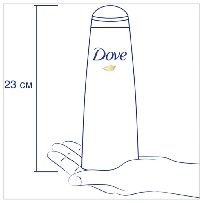 Шампунь для волос Dove Nourishing Secrets с куркумой и кокосовым маслом 380мл