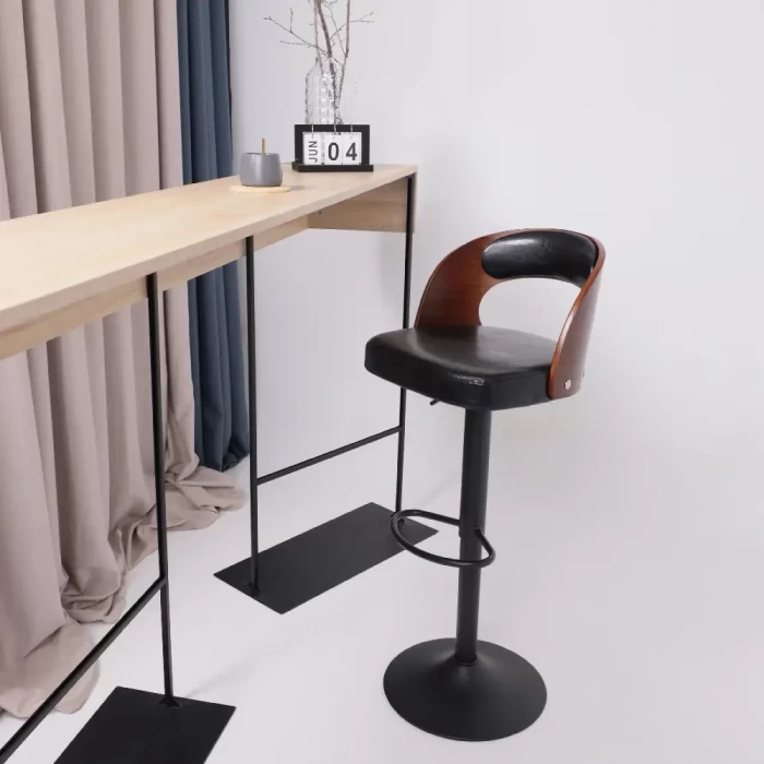 Барный стул AksHome BRUNO чёрный