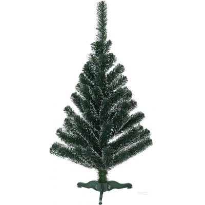 Елка зелено-белая 45 см.