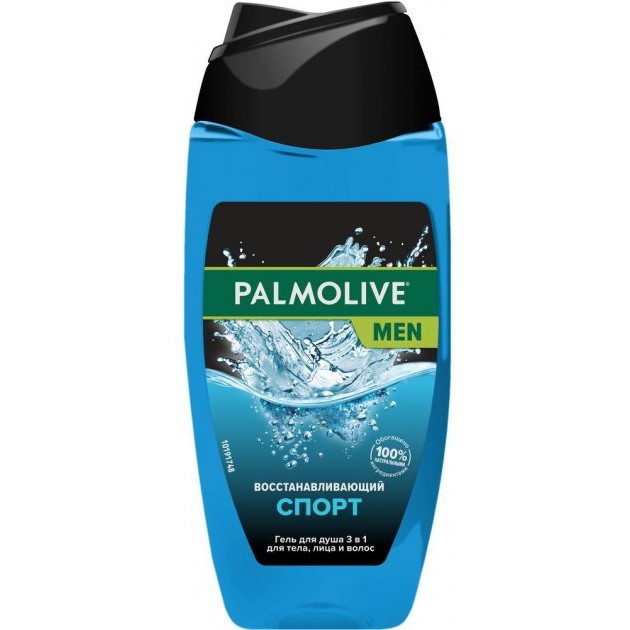 Гель для душа Palmolive Men 3в1 для тела, лица и волос Спорт 250мл