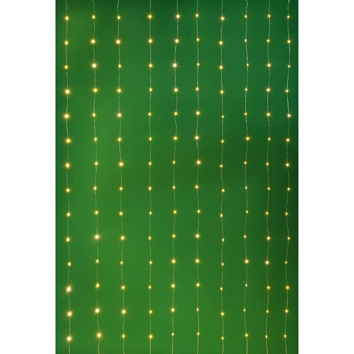 Гирлянда-занавес нить росы Сноу Бум 300 LED 3х3м