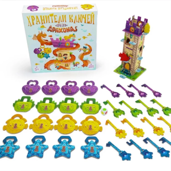 Игра настольная Хранители ключей против драконов