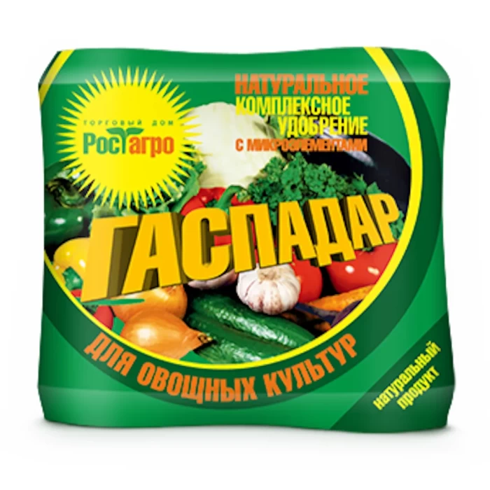 Удобрение натуральное комплексное с микроэлементами для овощных культур 500г