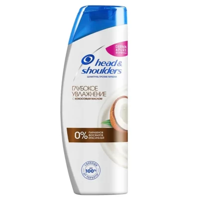 Шампунь Head &amp; Shoulders против перхоти Глубокое увлажнение с Кокосовым маслом 400мл