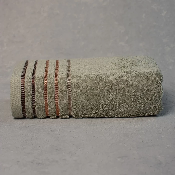 Полотенце махровое ТМ "ЦУМ" Хавана светлая олива