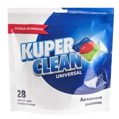 Капсулы для стирки Kuper Clean Universal 28шт