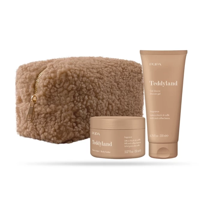 Набор для тела Pupa Teddyland Kit 1 Молоко и кофе