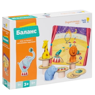 Настольная игра Genio Kids "Баланс Plus" 2213C
