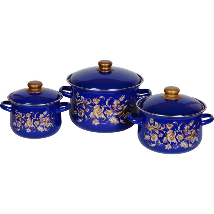 Набор кастрюль Драгоценный 1с408