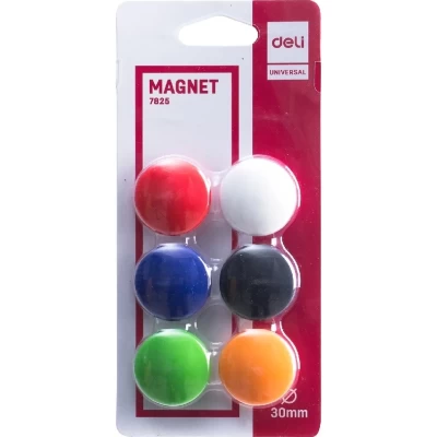 Набор магнитов Deli 7825 6шт