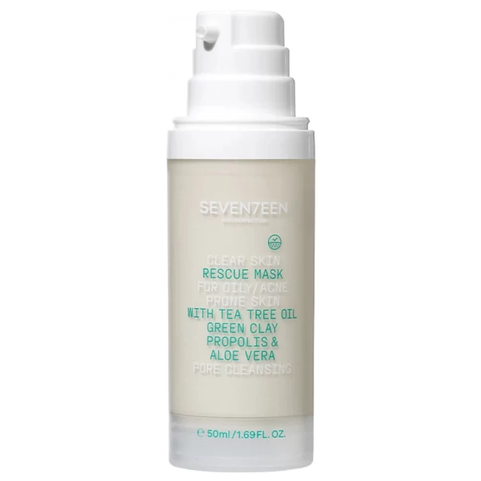 Маска для лица Seventeen матирующая с маслом чайного дерева 50мл