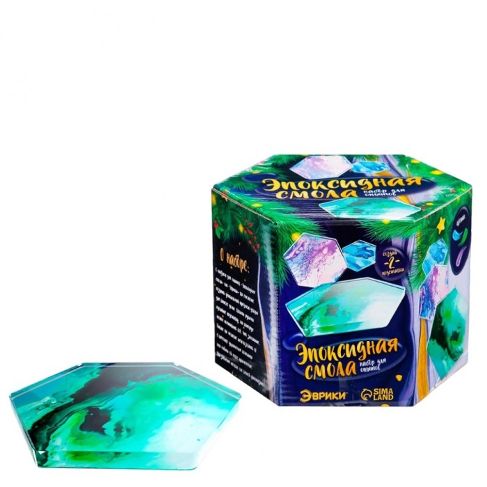 Набор для опытов "Эпоксидная смола. Подставки" Эврики арт. 7859903