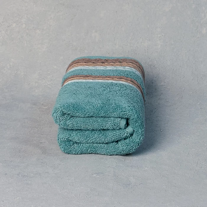 Полотенце махровое ТМ "ЦУМ" Shik олива 50х90 см