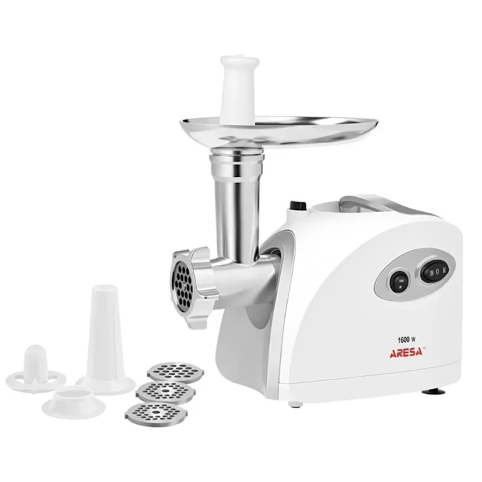 Мясорубка Aresa AR-2106 с насадкой-овощерезкой AR-3804
