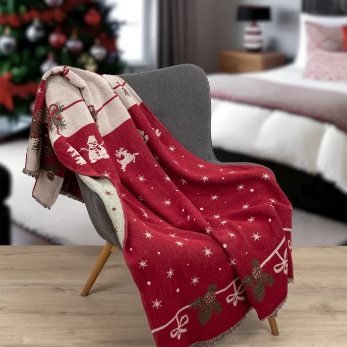 Плед 105х180 см арт. 23С25-ШР/у./р.