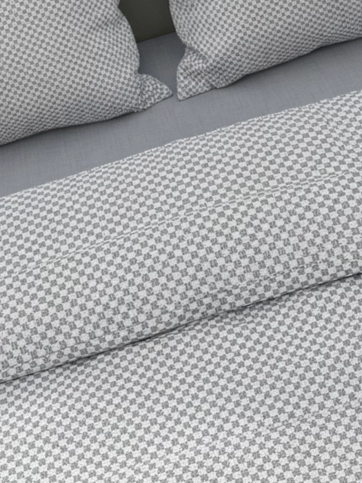 Комплект постельного белья Евро ТМ "ЦУМ" Ромбы