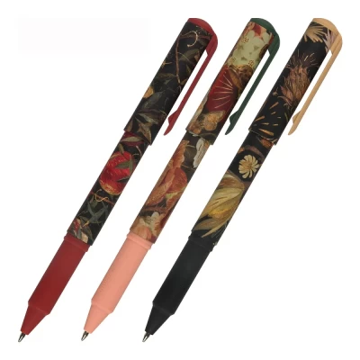 Ручка шариковая автоматическая Bruno Visconti Flora Black night 0,7мм синий