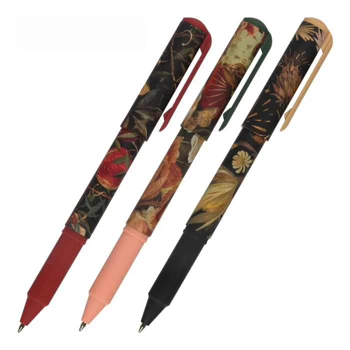 Ручка шариковая автоматическая Bruno Visconti Flora Black night 0,7мм синий