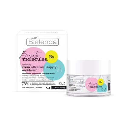 Крем для лица Bielenda Beauty Molecules Молекулярно-синбиотический ультраувлажняющий 50мл