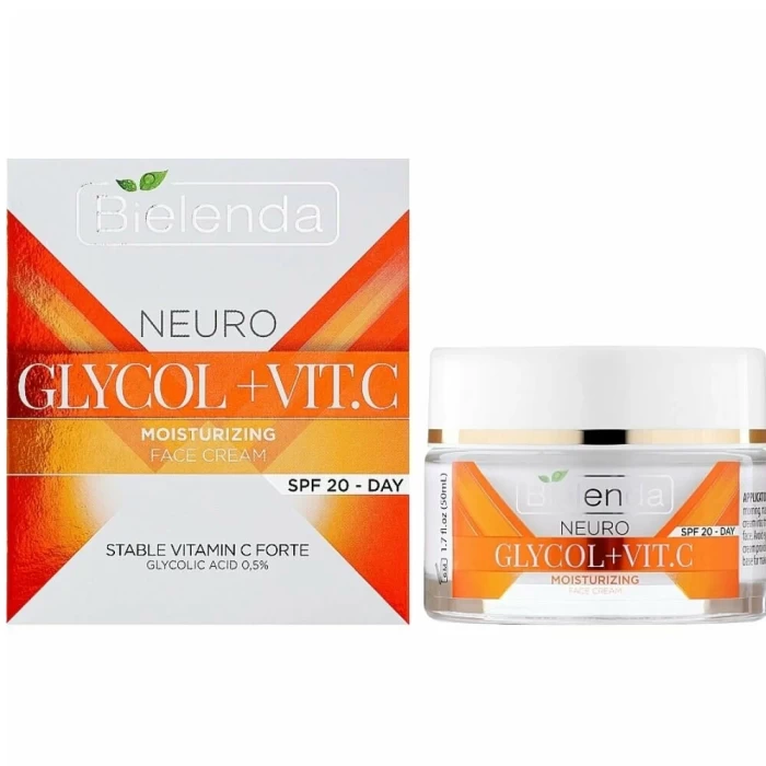 Крем для лица Bielenda Neuro Glicol+Vit.C ночной 50мл
