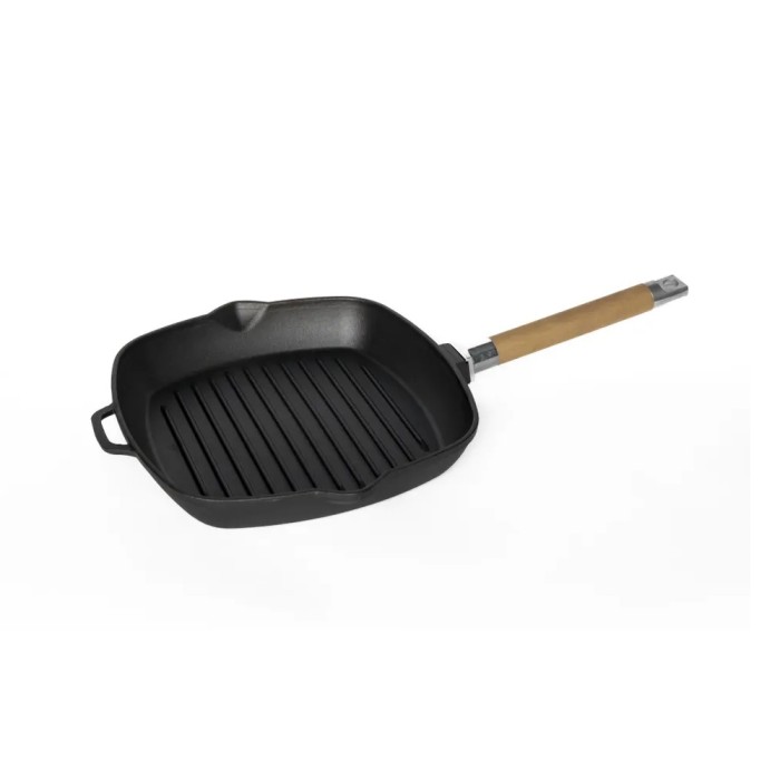 Сковорода-гриль чугунная Гардарика, 24-28 см