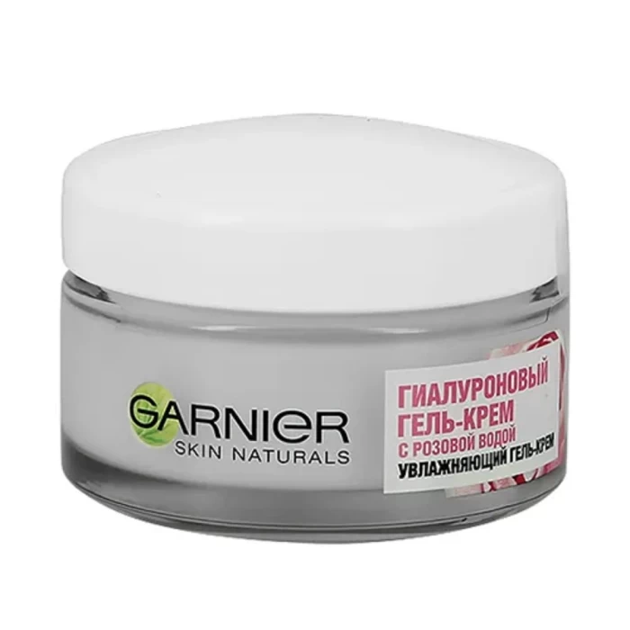 Гель-крем для лица Garnier Skin Naturals Гиалурон с розовой водой 50мл